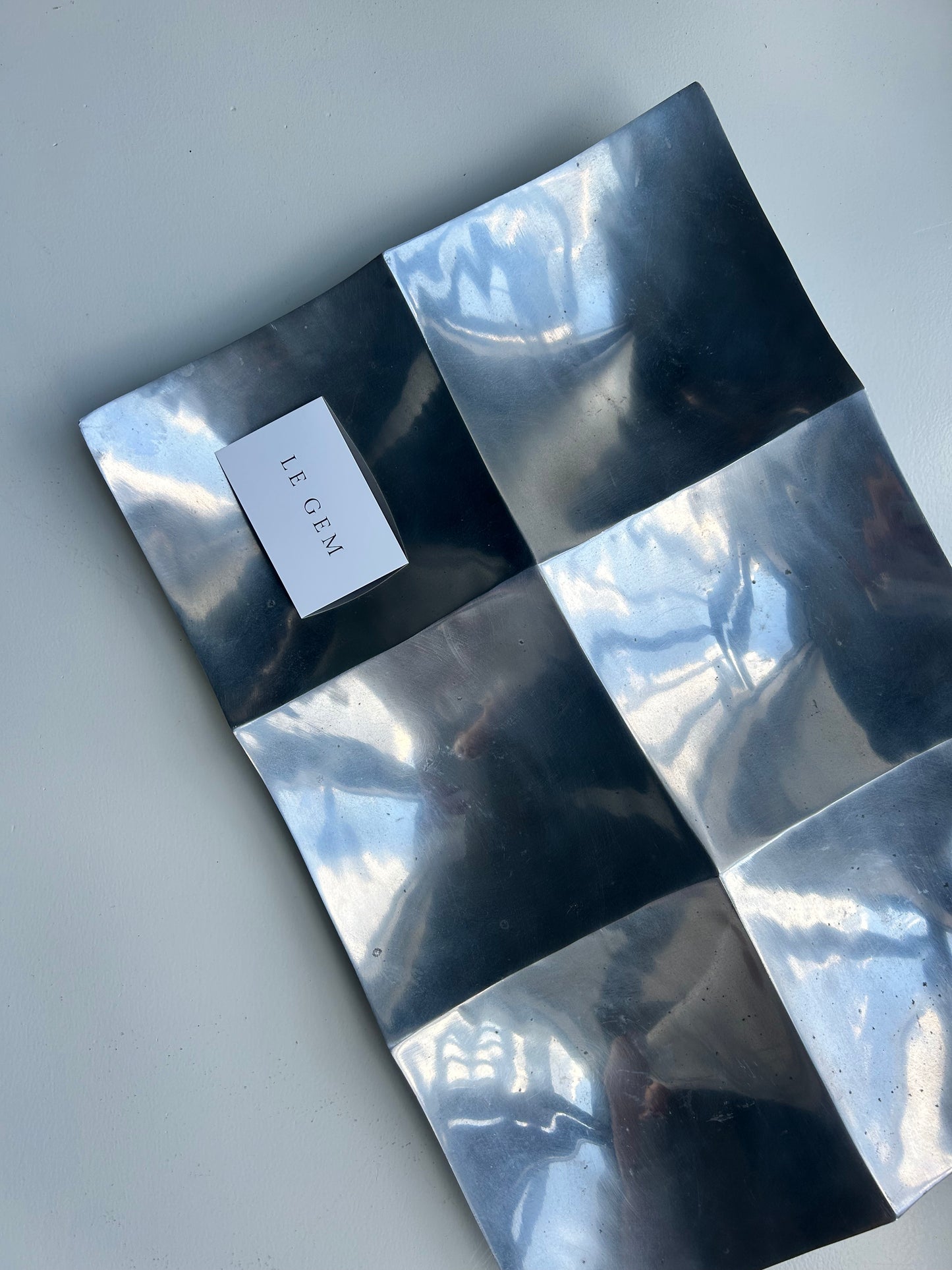 Chrome Catchall Tray
