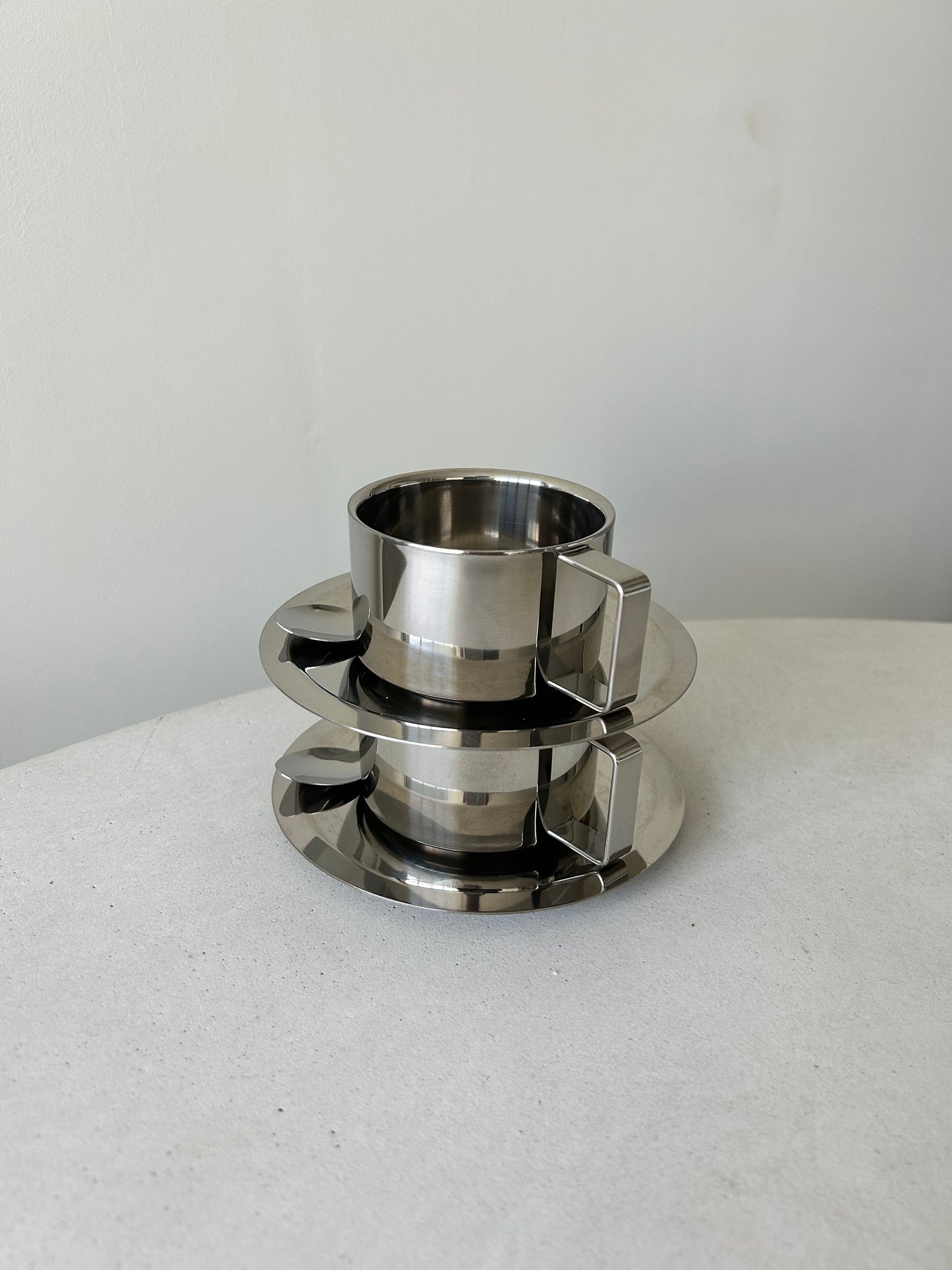 Stainless Steel Espresso Set (2 pcs)