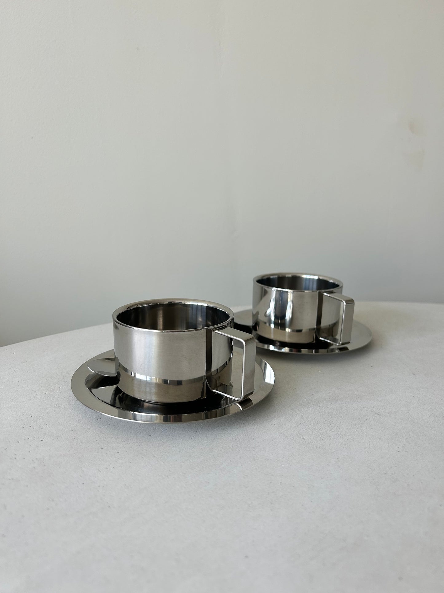Stainless Steel Espresso Set (2 pcs)